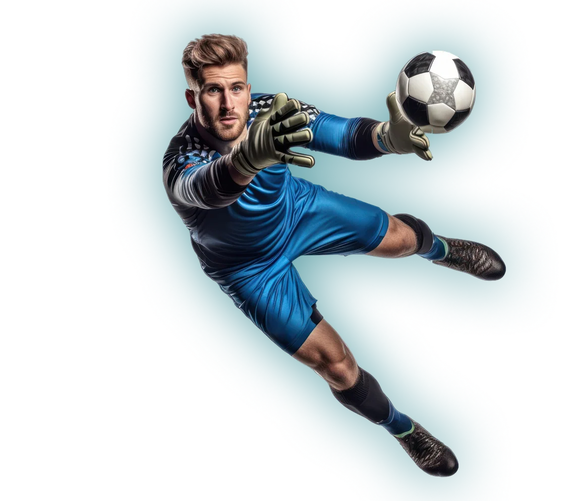 Portiere in tuffo, scommesse sportive su 22Bit